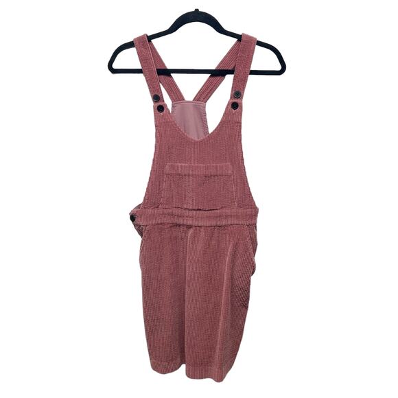 Frank & Oak Overall Corduroy Dress Womens Small Y2K Alternate Preppy Academia - Picture 1 of 12